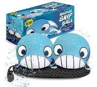 Activ Life Whale Skip Balls - Giochi all'aperto per Bambini, Ragazzi, Figli 3-10 Anni, Regali Giocattoli per Piscina