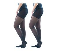 Activa - Collant Donna 70 Denari a Compressione Graduata mmHg 11/14 (2 Paia) | Calze Elastiche Contenitive e Riposanti per Circolazione e Gambe Leggere | 100% Made in Italy