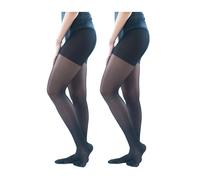 Activa - Collant Donna 70 Denari a Compressione Graduata mmHg 11/14 (2 Paia) | Calze Elastiche Contenitive e Riposanti per Circolazione e Gambe Leggere | 100% Made in Italy