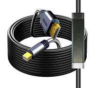 Active 4K Mini DP a HDMI Adpater Cavo 25FT con IC, 4K60HZ, 1440P 60Hz, 1080P 120Hz per MacBook Pro/Air, iMac, Microsoft Surface Pro/Dock, Monitor, Proiettore e altro ancora