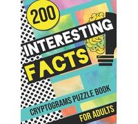 Active Brain 200 Interesting Facts Cryptograms Puzzle Book for Adult (Tascabile)