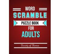 Active Brain Word Scramble Puzzle Book for Adults (Tascabile)