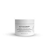 Active Drip ° Vitamina C + Crema Viso Hyaluron 50 ml - Crema Idratante Vegana anti-invecchiamento contro le rughe, 24 h di umidità, senza profumo