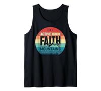 Active Faith Can Move Mountains Christian Men Women Kids Canotta