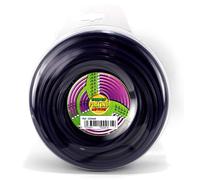 FILO QUADRATO PER DECESPUGLIATORE PLATINO Col. Viola mm. 3,0x56 mt