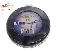 ACTIVE FILO SEGHETTATO SEGA PER DECESPUGLIATORE PLATINO 3,3 MM x 48 MT 0,5 KG