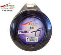 ACTIVE FILO SEGHETTATO SEGA PER DECESPUGLIATORE PLATINO 4 MM x 30 MT 0,5 KG