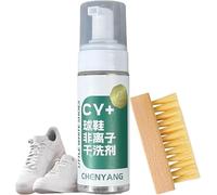 Active Foam - Set di pulizia per scarpe da ginnastica, schiuma detergente per rimuovere macchie e sporco, kit di pulizia per scarpe bianche, riduce la deformazione e l'invecchiamento precoce delle