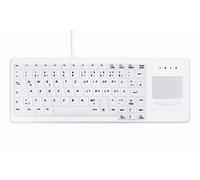 Active Key AK-C4400 tastiera Medico USB + PS/2 Tedesco Bianco (HYGIENE COMPACT T