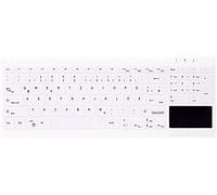Active Key AK-C7412F-GUS-W/GE - Tastiera igienica USB tedesca, QWERTZ, Windows®, colore: Bianco