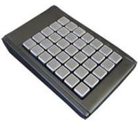 Active Key AK-S100-UW-B/35 Frei belegbare 35 Tasten Matrix-Tastatur mit internem Speicher USB schwarz