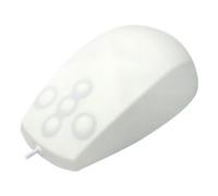 Ratón ACTIVE KEY AK-PMT2 USB Type-A 800 DPI Bianco IP68 Tasti Touch