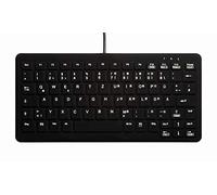 Active Key USB Hygiene-Tastatur german, QWERTZ, Windows black in silicone