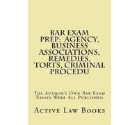 Active Law Books Bar Exam Prep (Tascabile)