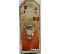 Active LED CLD-HI-E14WW Lampadina Faretto LED, Risparmio Energetico, Luce Bianco Caldo, 230 V
