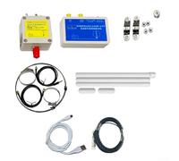 Active Loop Antenna 0.1-180MHz Ricevitore a banda larga per SW per mw LW per fm VHF - Design portatile a basso rumore con ricarica USB per uso balcone diametro 55 cm