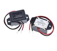 Active Mechanical Buzzer 2315 85dB Uscita DC Tensione Compatibile per Allarme Automazione Industriale e Notifica Elettronica (9V)