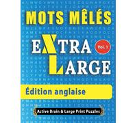 Active Minds & Large Prints Mots Mélés - Édition anglaise (Tascabile)