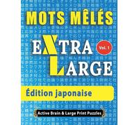 Active Minds & Large Prints Mots Mélés - Édition japonaise (Tascabile)