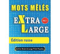 Active Minds & Large Prints Mots Mélés - Édition russe (Tascabile)