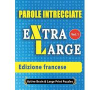 Active Minds & Large Prints Parole Intrecciate - Edizione francese (Tascabile)