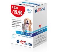 Active Pet Cute E Pelo, Mangime Complementare Di Supporto Alla Funzione Dermica