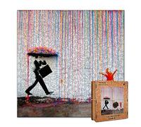 ACTIVE PUZZLES - Puzzle d'Arte di Pittori Famosi | Adulti | Rompicapo in legno, Tagliati al Laser, Sostenibile ed Ecologico, Finitura Premium (Pioggia Colorata)