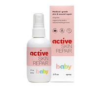 Active Skin Repair Spray naturale, non tossico, senza puntura per bambini, pronto soccorso sicuro per l'uso su dermatite da pannolino, acne del bambino, eczema, tagli, ferite, graffi e altre
