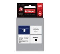 Activejet AH-15N Ink Replacement HP 15 C6615N Supreme 44 Ml Black Ink cartridge