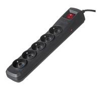 Activejet black power strip with cord ACJ COMBO ACP-5GN 1,5M CZ