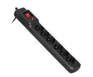 Activejet COMBO 6GN Power Strip Cord Black 3 m COMBO 6GN 3M