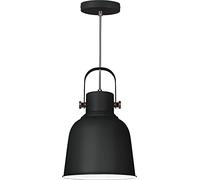 Activejet Lampada a sospensione nera Aje-Loly Black 1Xe27, Nero