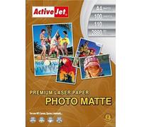 Carta fotografica opaca Activejet AP4-110M100L A4 100 fogli 21 x 29,7 cm