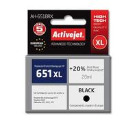 Activejet AH-651BRX Ink replacement for Per HP 651 C2P10AE Premium 20 ml black