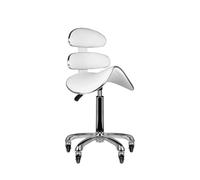 ACTIVESHOP Roll Speed AM-880 - Sgabello da parrucchiere, colore: Bianco