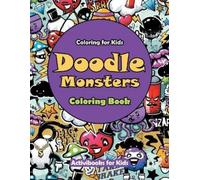 Activibooks For Kids Doodle Monsters Coloring Book (Tascabile)