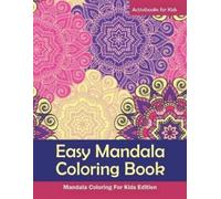 Activibooks For Kids Easy Mandala Coloring Book (Tascabile)