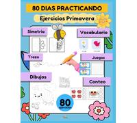 Actividades para Educación Infantil - Libro de Actividades para Niños: Más de 80 Páginas de Juegos y Ejercicios Educativos para Aprender Divirtiéndose | Edad Preescolar 3-6 Años