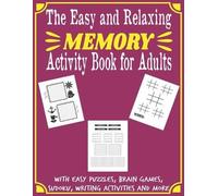 Activity Adult The Easy and Relaxing Memory Activity Book for Adult (Tascabile)
