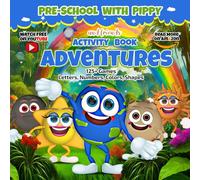 Activity Book Adventures: Shapes, Numbers, Colors, Letters, and Games