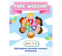 Activity Book for Kids - 2025 Jehovah’s Witnesses Regional Convention "Pure Worship": JW Kids Workbook - Fun Activities for Ages 3-6