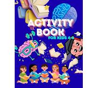 Activity Book for Kids 4-8: Learn Numbers, Easy Math, and Tracing Through Cute Puzzles, Mazes, and Fun Illustrations!