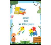 Activity book for little explorers