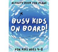 Activity Book for Plane: For kids ages 4-8