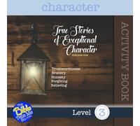 Activity Book - True Stories of Exceptional Character, Volume 1