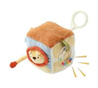 Activity Cube Plush - Giocattolo per bambini | Mobile decorativo per lettino, per bambini, per la casa, l'asilo, la camera da letto, il soggiorno, la stanza dei giochi