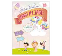 Activity Heft: Meine Einhorn Schnitzeljagd: Alles für eine magische Einhorn-Schnitzeljagd - für Kinder ab 6 Jahren, ideal für Geburtstage und spannende Nachmittage