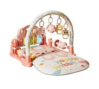 Activity Mat - Musical Gym Play Mat Foldable Sensory Toy Kick Piano Lights Sounds Rattles Interactive Learning Center 49x72x41cm | Activity Gym For Boys Girls Nursery Home Travel Car Use