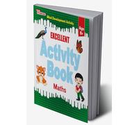 Activity MATHS Book 6 plus -Fun Activities and Math Exercises For Children: Knowing Numbers, Addition-Subtraction, Fractions, Division