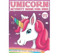 Activity Place Unicorn Activity Book for Kids Ages 4-8 (Tascabile)
